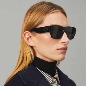 Tory Burch RECYCLED SQUARE SUNGLASSES (New)